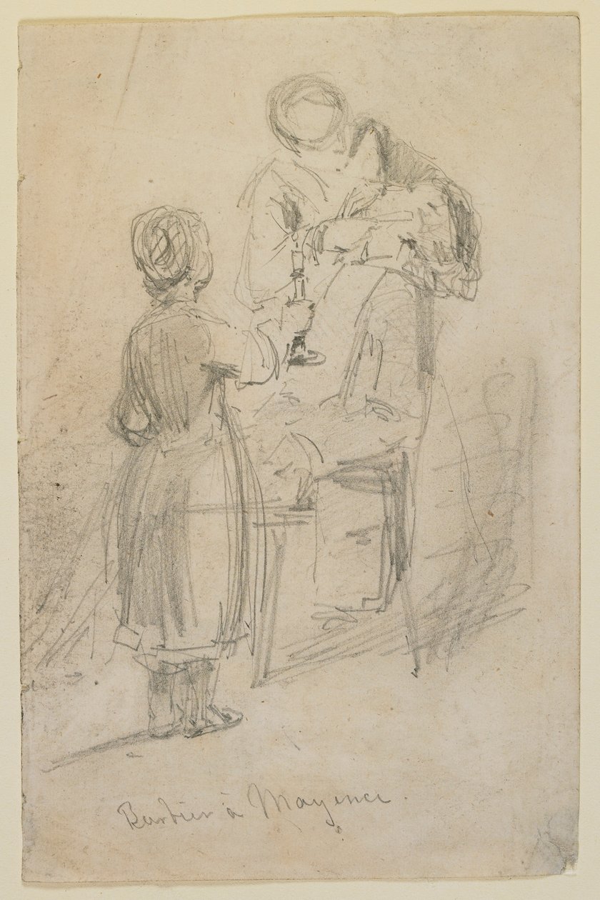 Barbier à Mayence - James Abbott McNeill Whistler