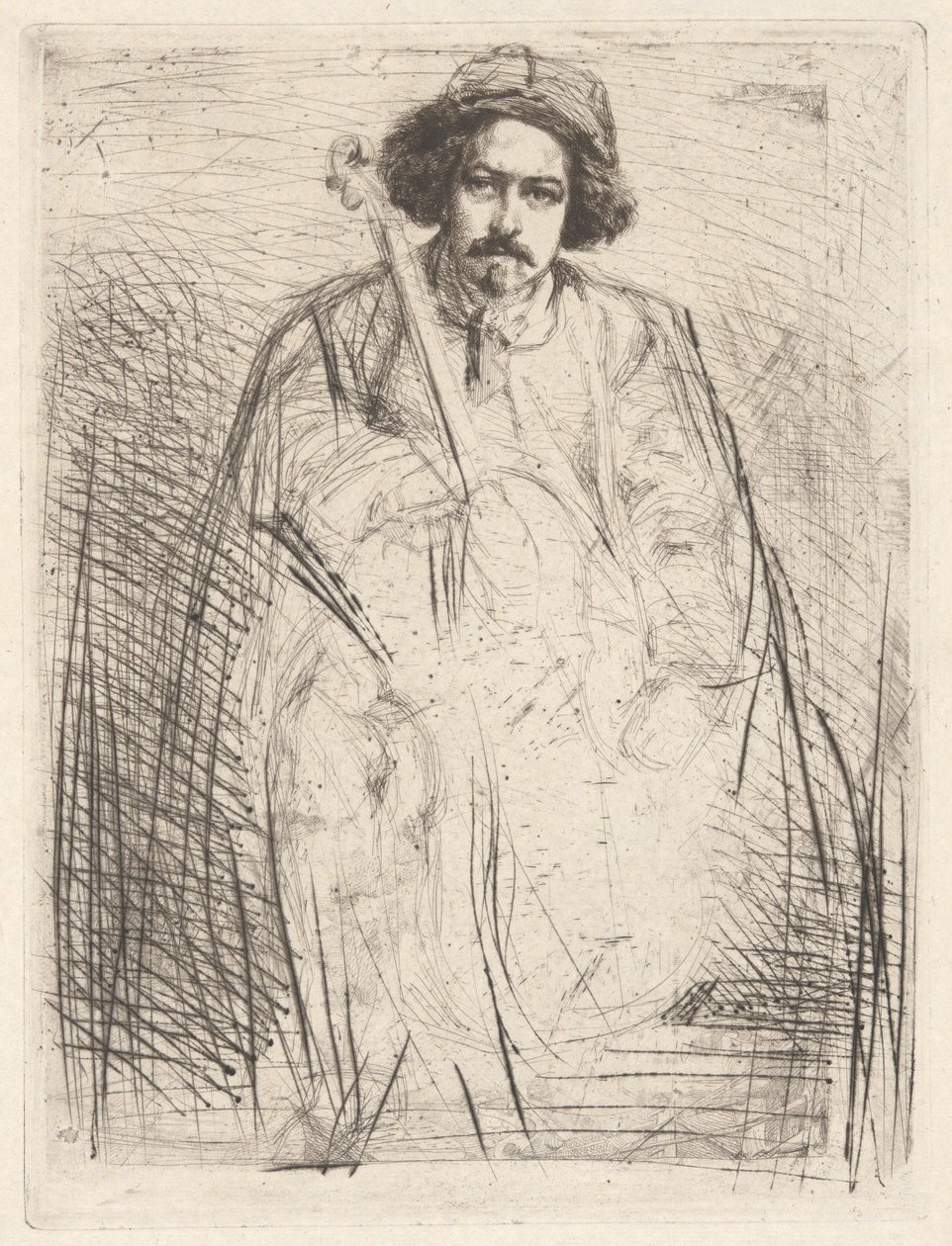 Becquet (Le Violoniste) - James Abbott McNeill Whistler