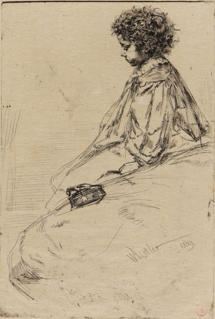 Bibi Lalouette - James Abbott McNeill Whistler