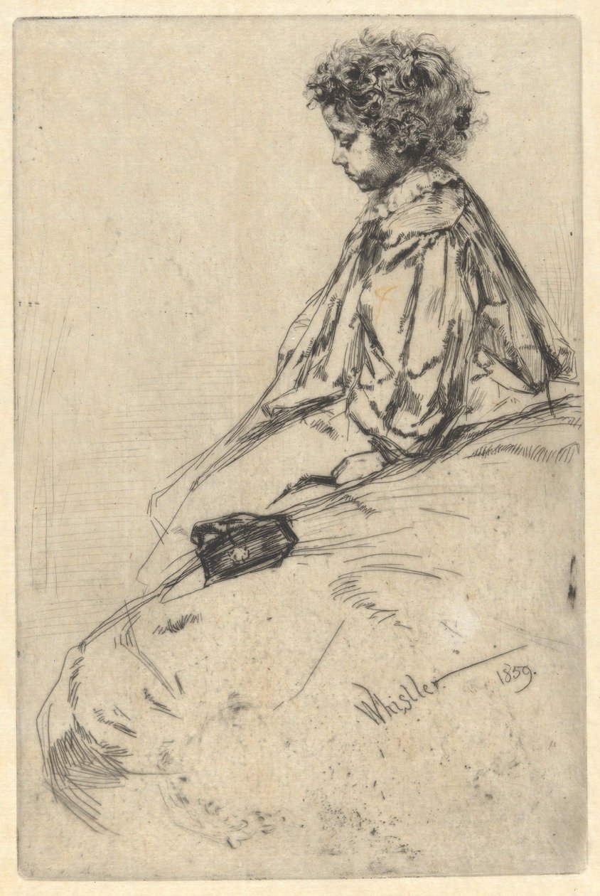 Bibi Lalouette - James McNeill Whistler