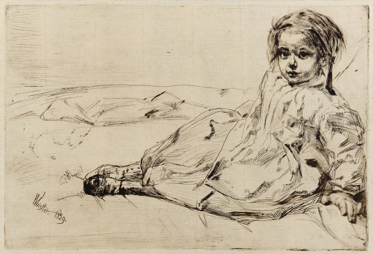 Bibi Valentin - James Abbott McNeill Whistler