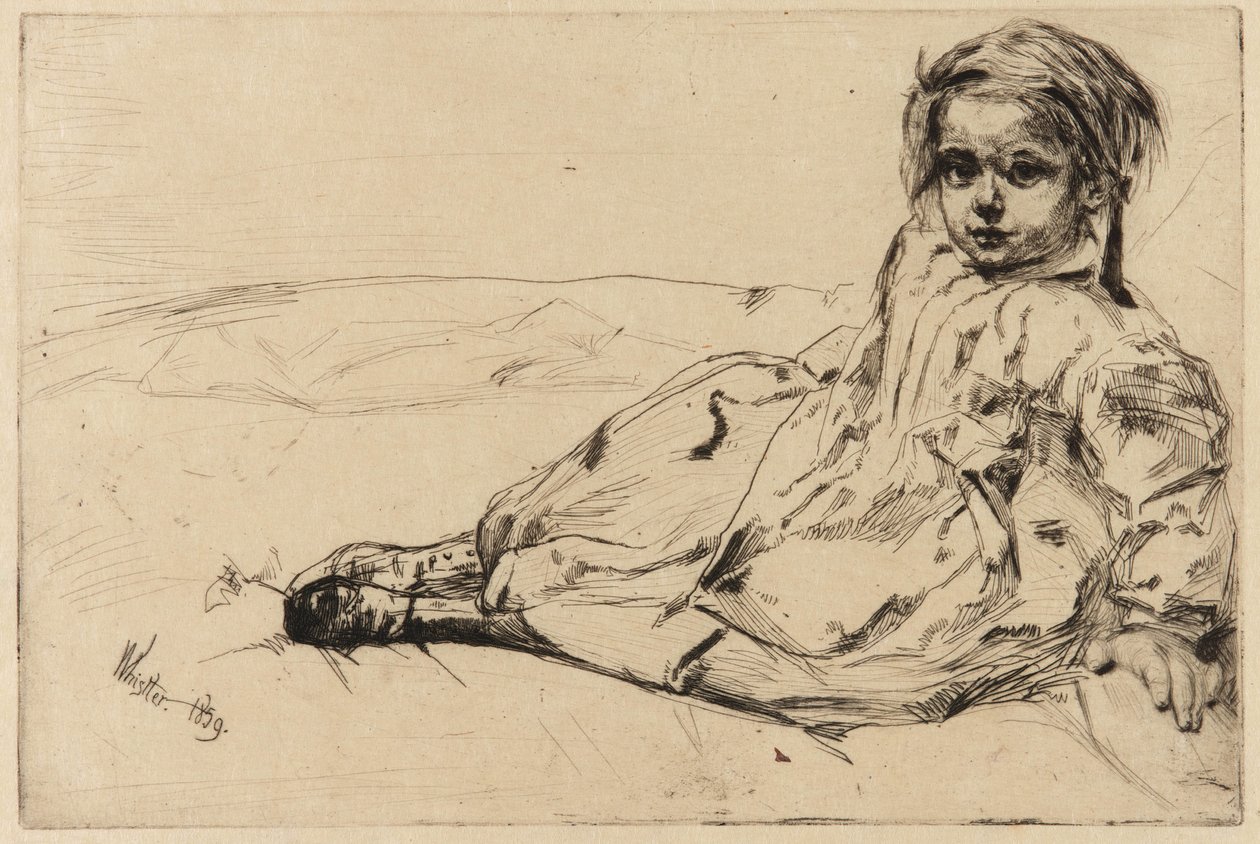 Bibi Valentin - James Abbott McNeill Whistler