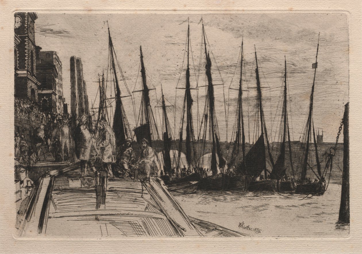 Billingsgate - James McNeill Whistler