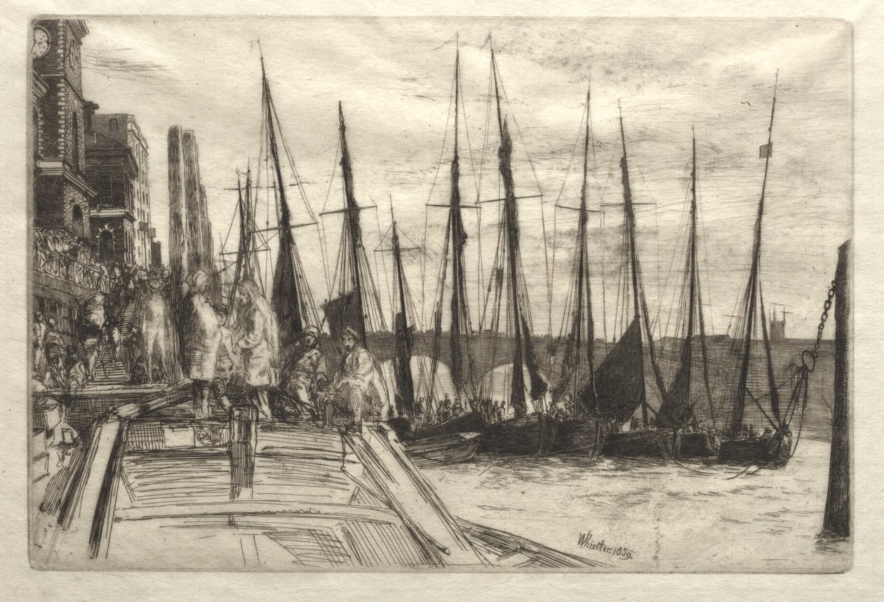 Billingsgate - James McNeill Whistler