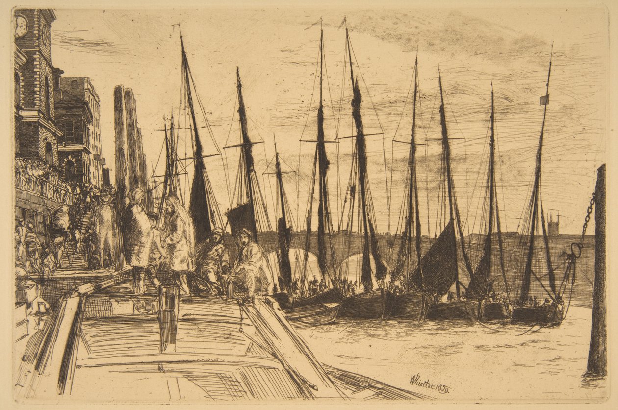 Billingsgate - James McNeill Whistler