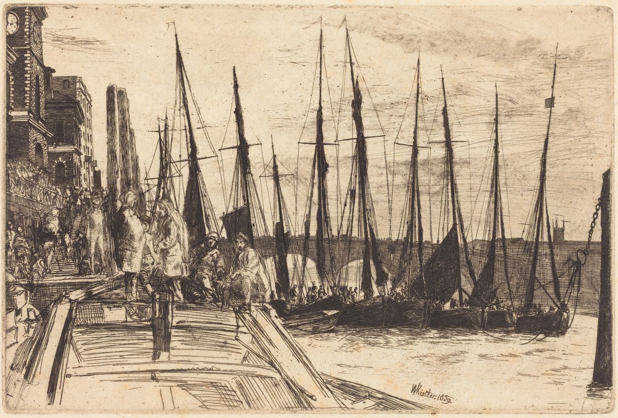 Billingsgate - James McNeill Whistler