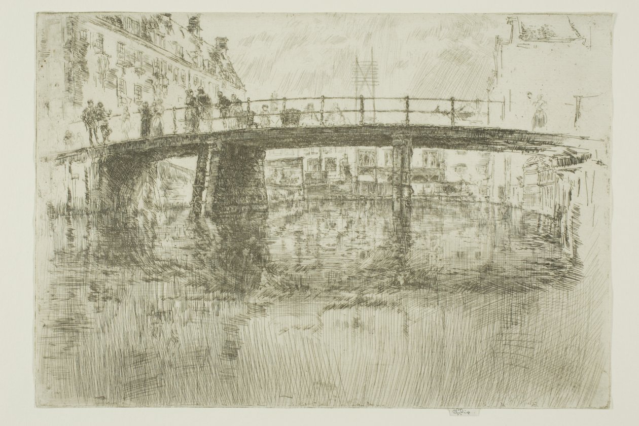 Pont, Amsterdam - James Abbott McNeill Whistler
