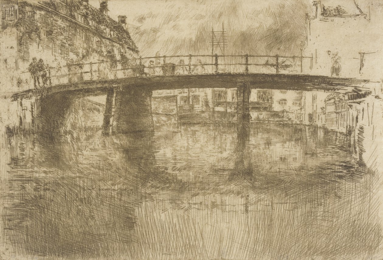Pont, Amsterdam - James McNeill Whistler