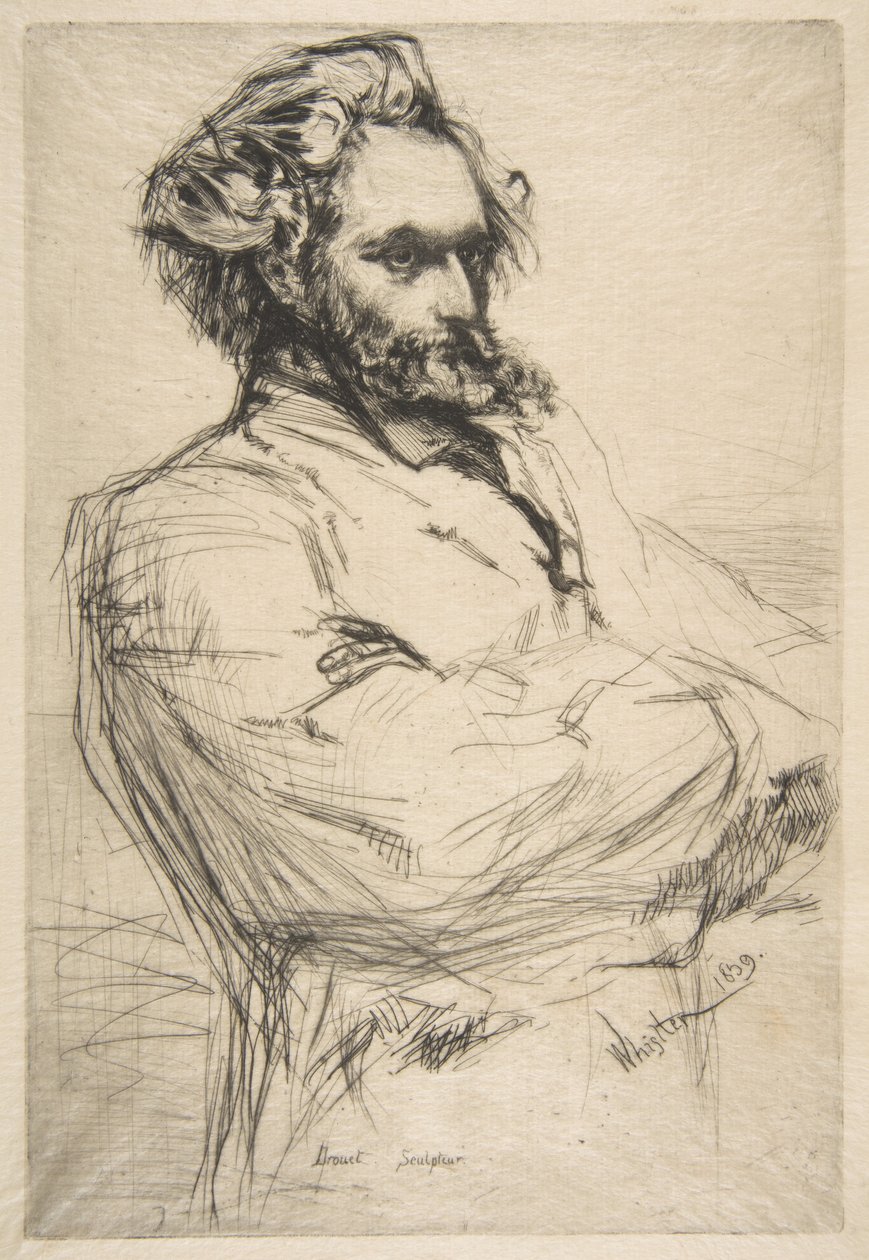 C.L. Drouet, sculpteur - James McNeill Whistler