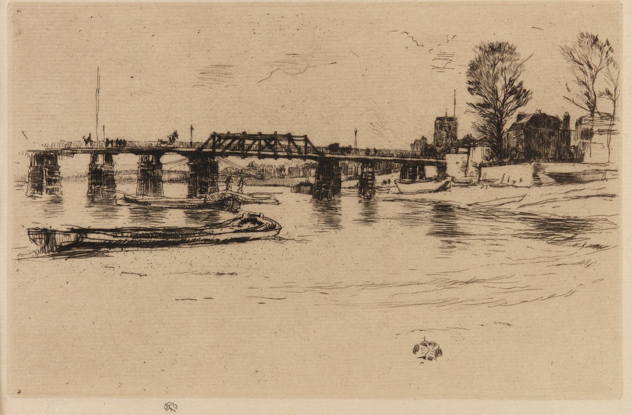 Chelsea - James Abbott McNeill Whistler
