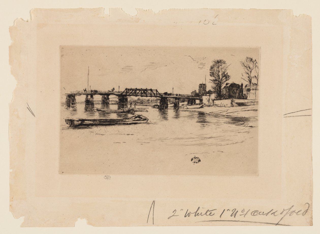 Chelsea - James Abbott McNeill Whistler