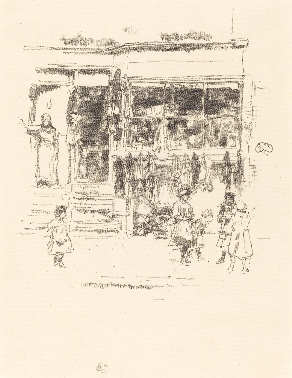 Chiffons de Chelsea - James Abbott McNeill Whistler