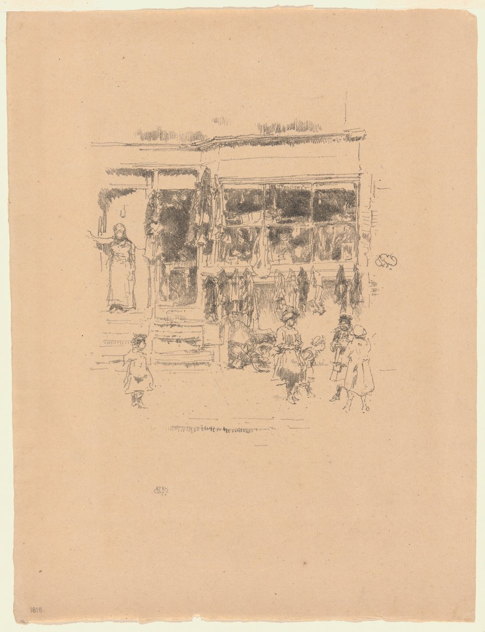 Chiffons de Chelsea - James Abbott McNeill Whistler