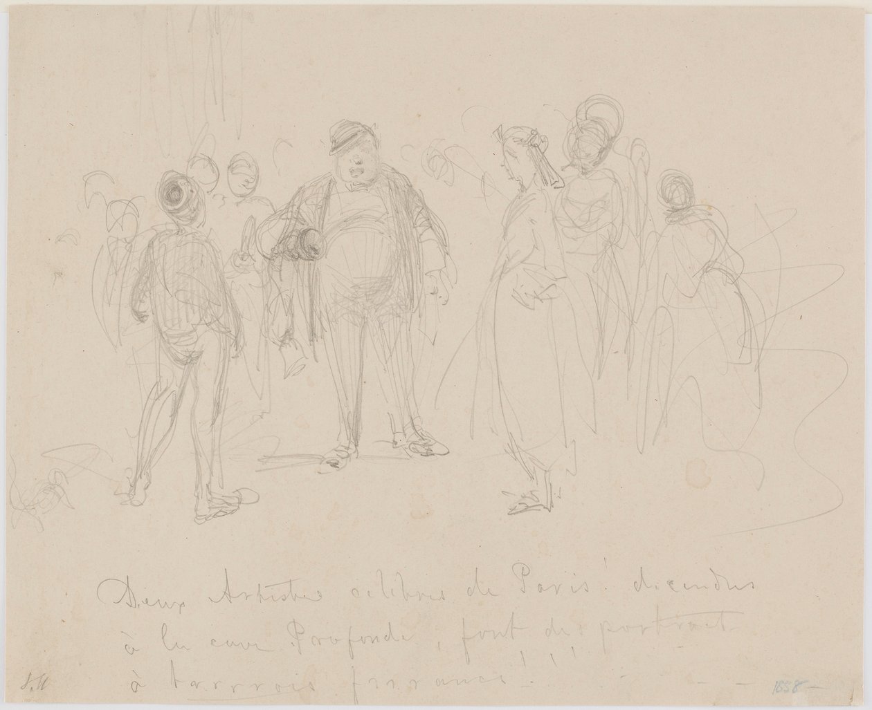 Deux artistes célèbres de Paris - James Abbott McNeill Whistler