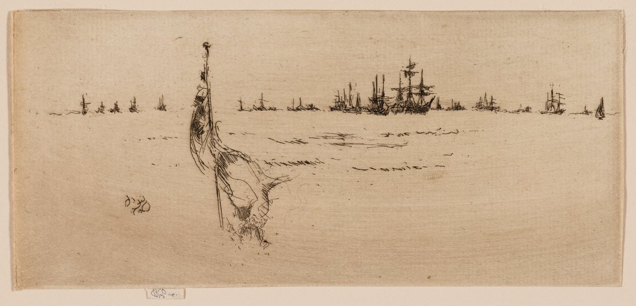 Abaisser le drapeau - James Abbott McNeill Whistler