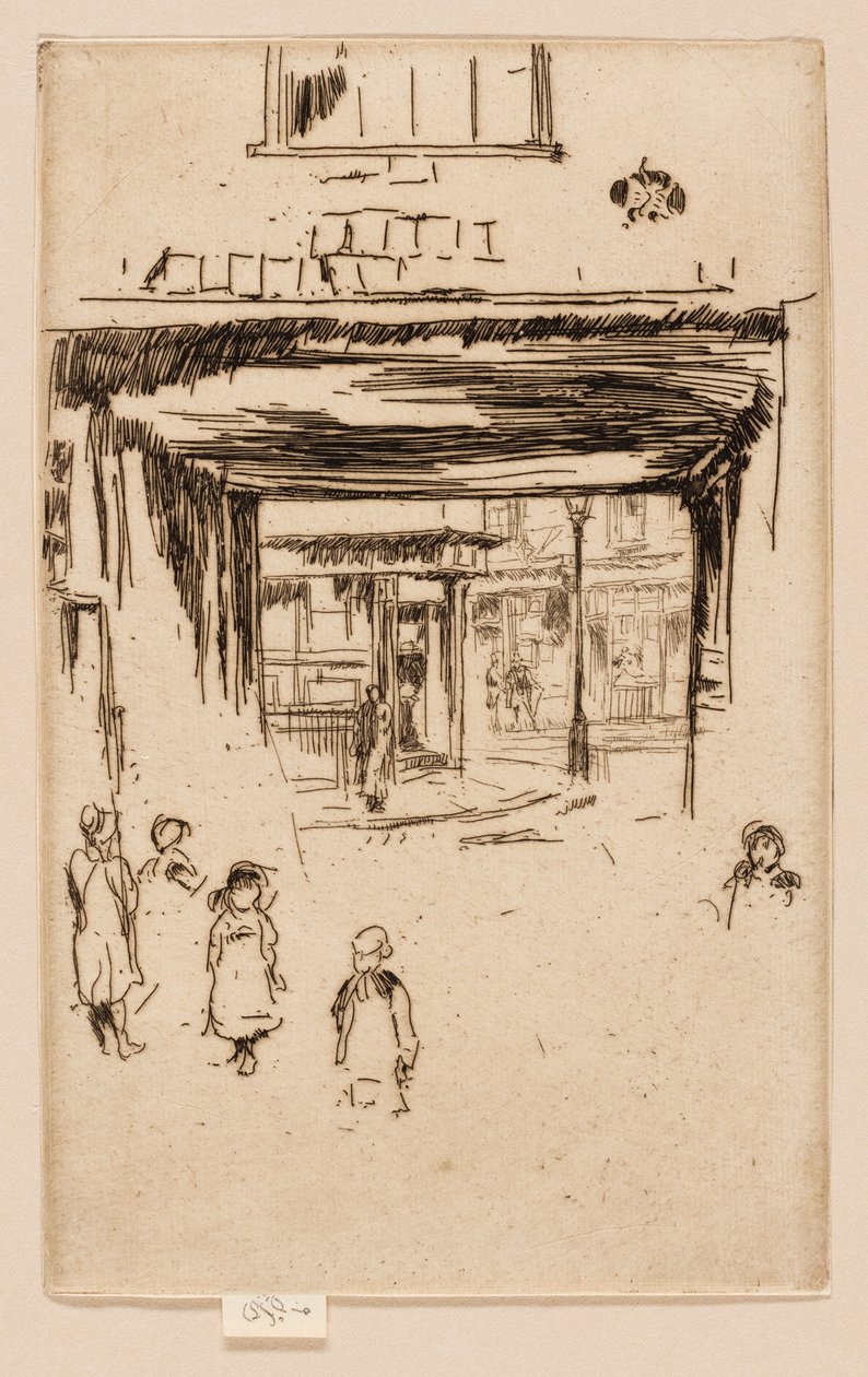 Drury Lane - James Abbott McNeill Whistler