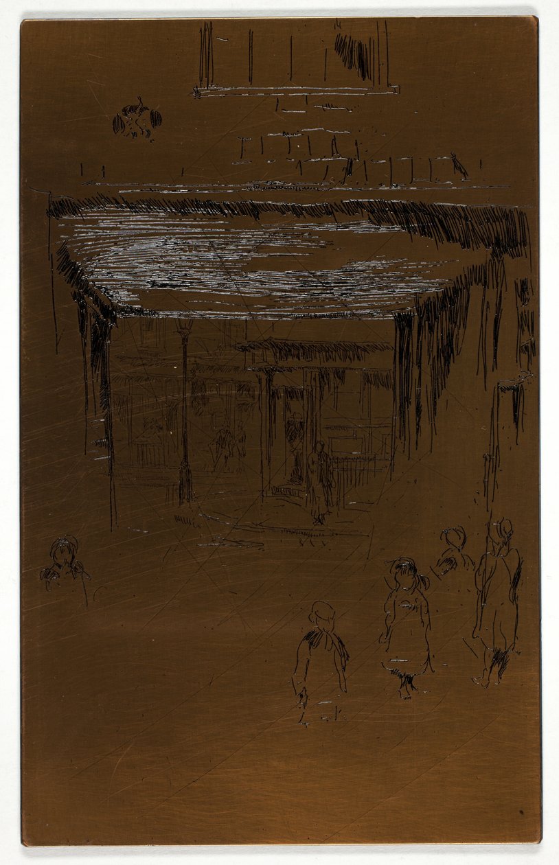 Drury Lane - James Abbott McNeill Whistler