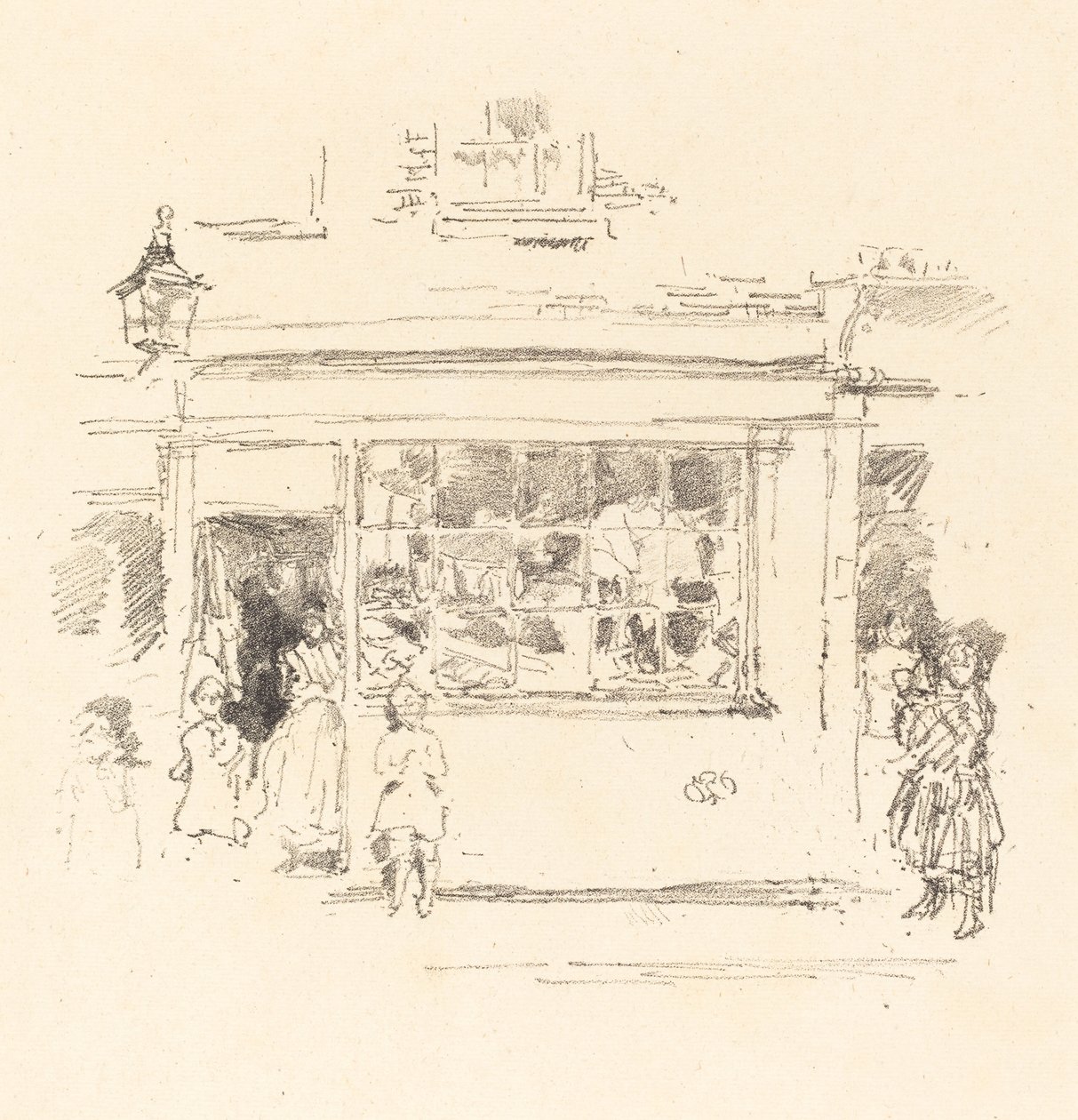 Les haillons de Drury Lane - James Abbott McNeill Whistler