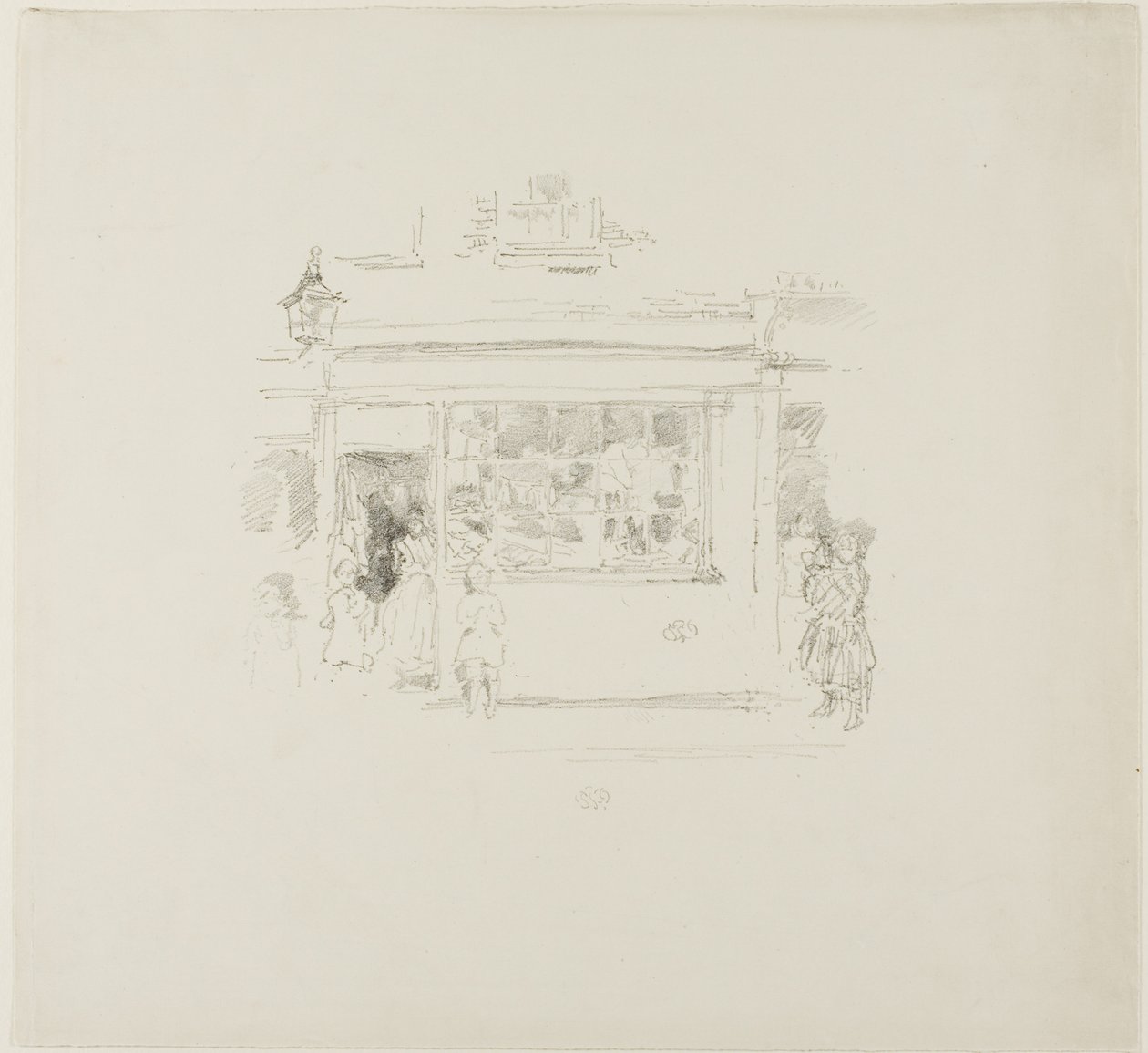 Drury Lane Rags - James Abbott McNeill Whistler