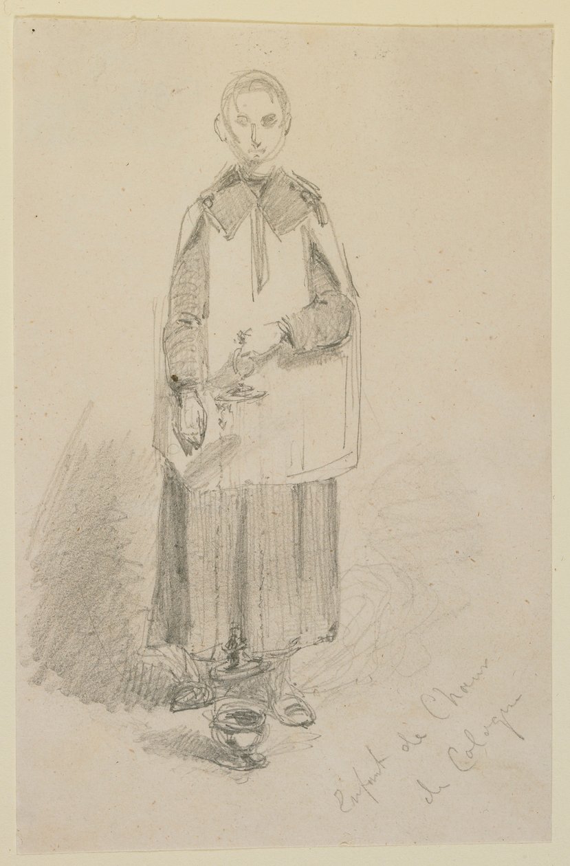 Enfant de Chœur de Cologne - James Abbott McNeill Whistler
