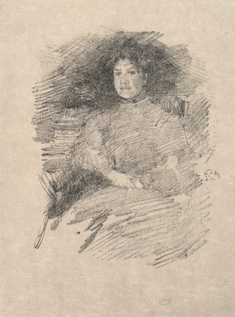 Firelight (Mme Pennell) - James McNeill Whistler