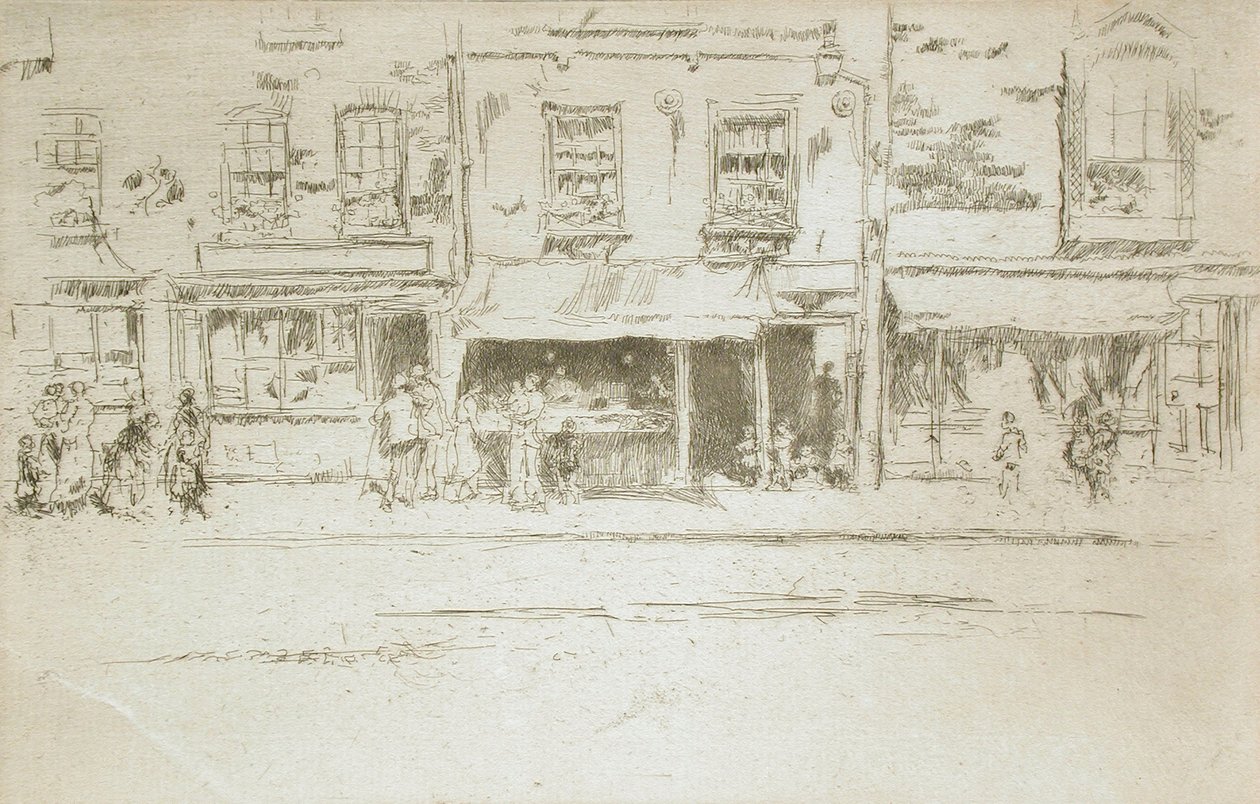 Poissonnerie, Chelsea - James McNeill Whistler