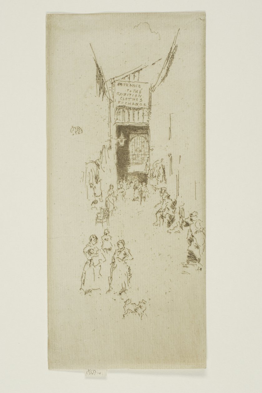 Passage Fleur-de-lys - James Abbott McNeill Whistler