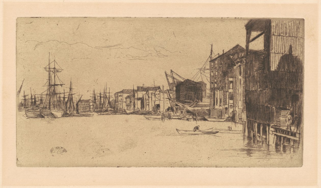 Quai du libre-échange - James McNeill Whistler