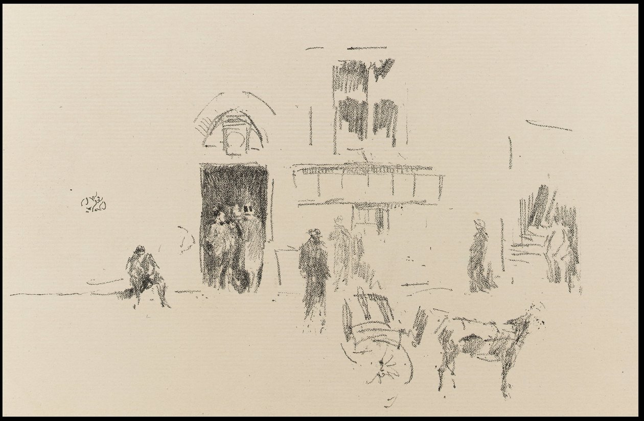 Porte de la scène de la Gaieté - James Abbott McNeill Whistler