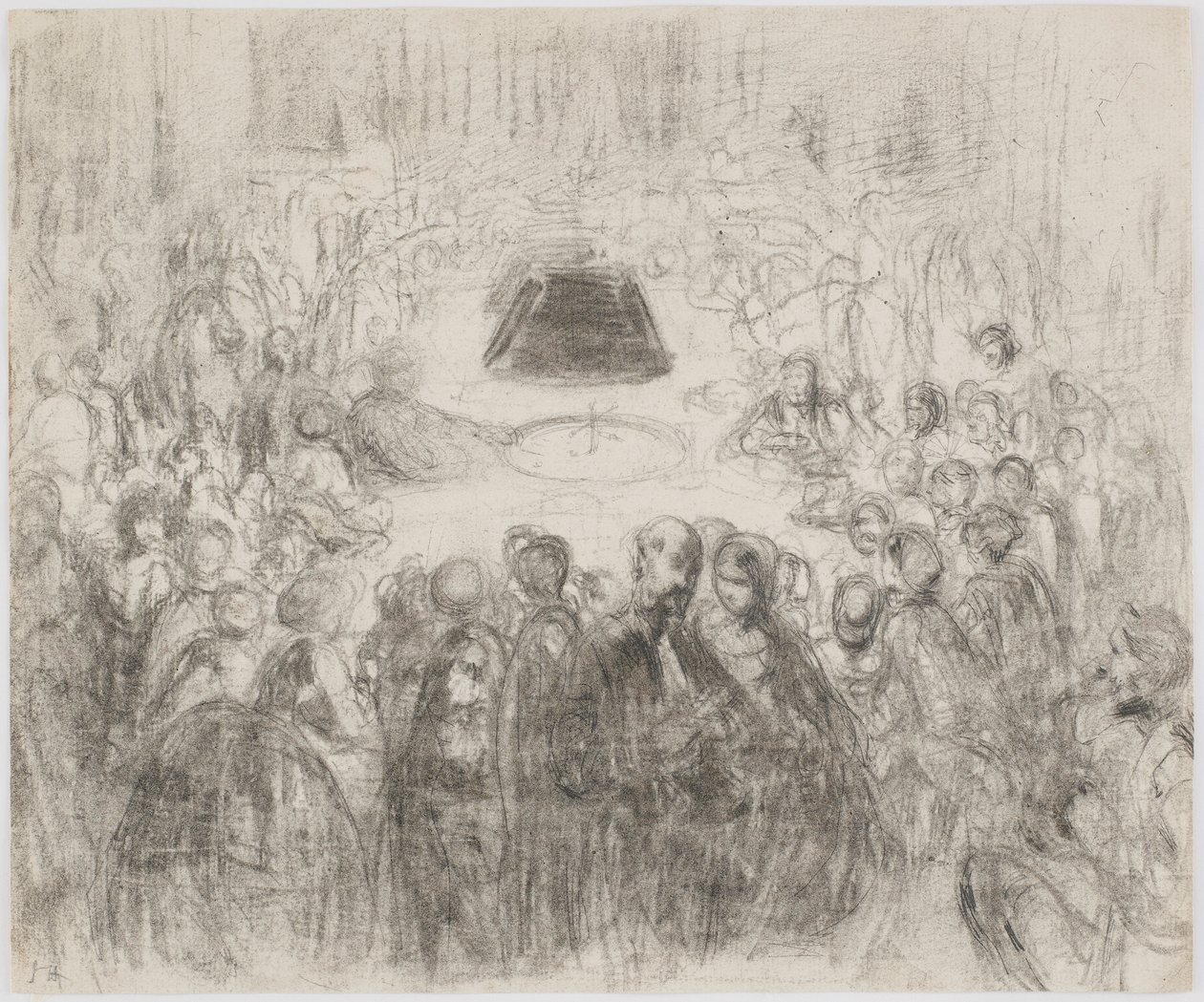 Salon de jeu à Baden-Baden - James Abbott McNeill Whistler