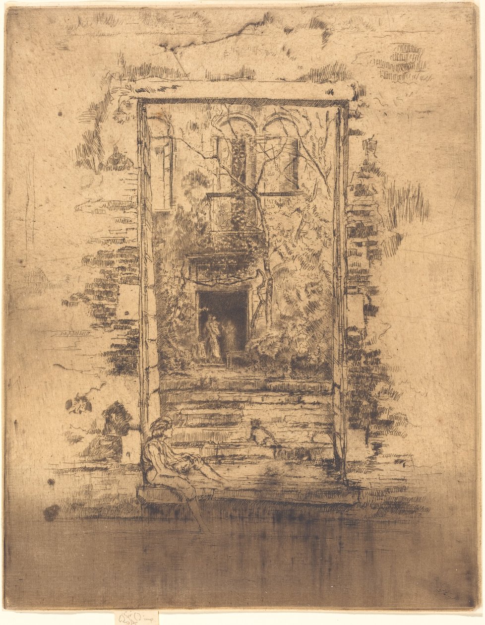 Jardin - James Abbott McNeill Whistler