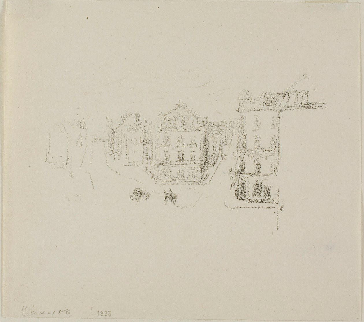 Grand Rue, Dieppe - James McNeill Whistler