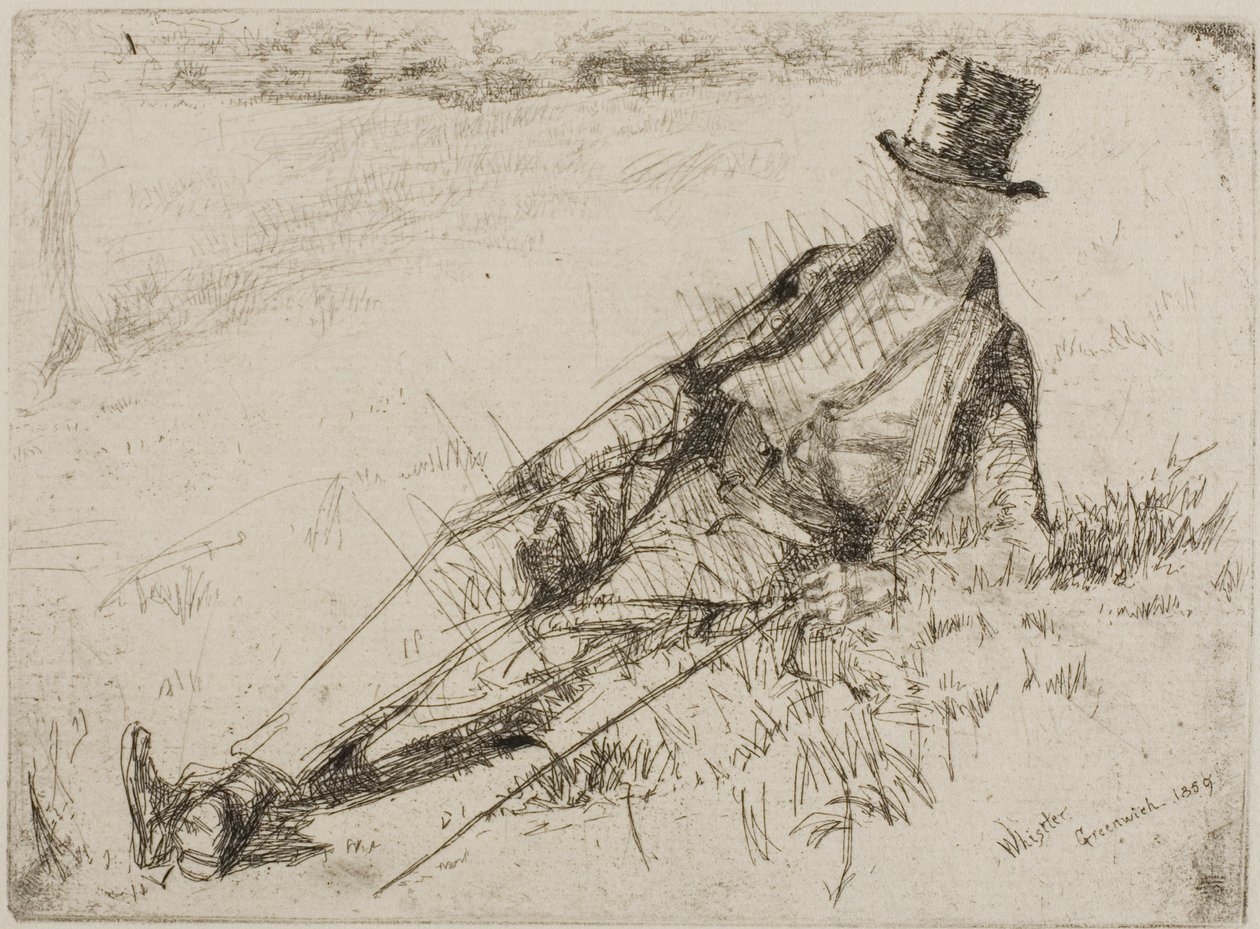 Pensionnaire de Greenwich - James Abbott McNeill Whistler
