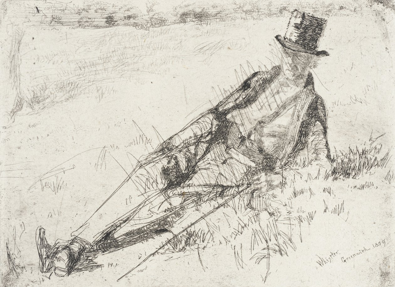 Pensionnaire de Greenwich - James McNeill Whistler