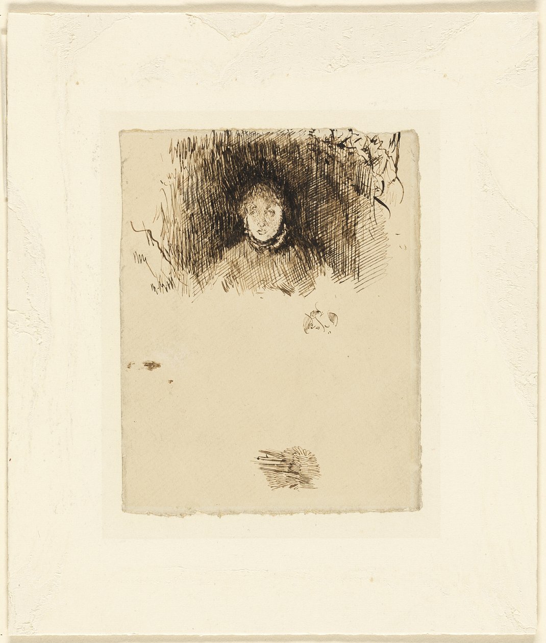 Tête de fille - James McNeill Whistler