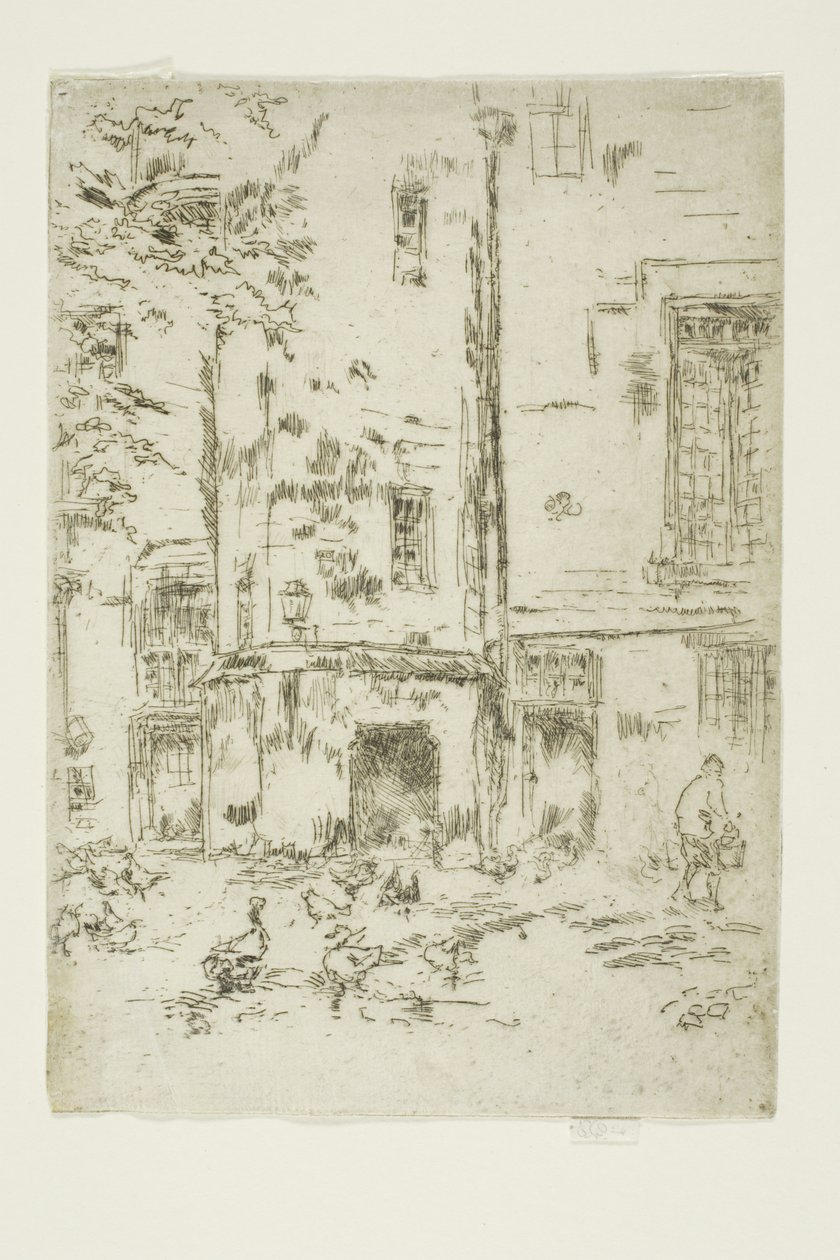 Hôtel de la Croix Blanche - James McNeill Whistler