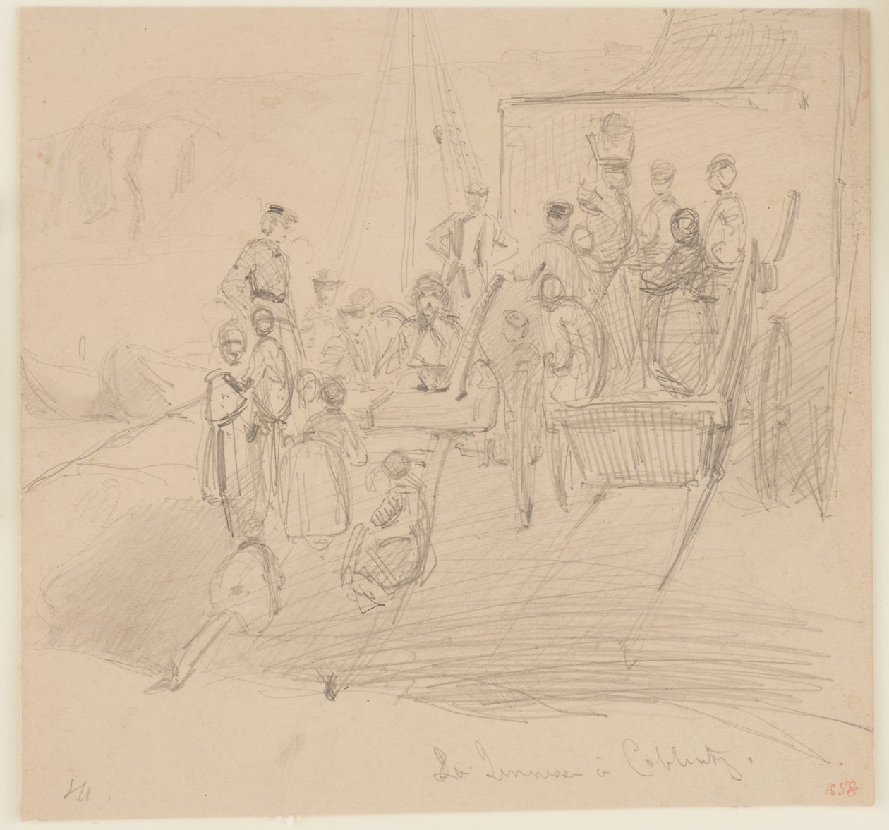 La Jeunesse à Coblentz - James Abbott McNeill Whistler