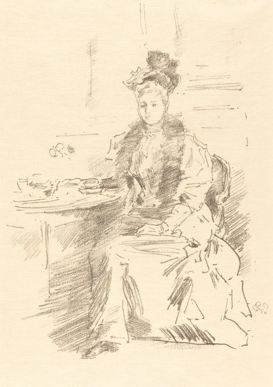 La Jolie New Yorkaise - James Abbott McNeill Whistler