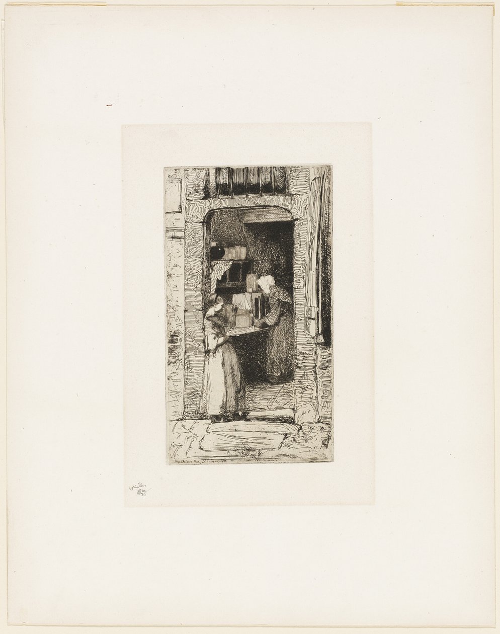La Marchande de Moutarde - James Abbott McNeill Whistler