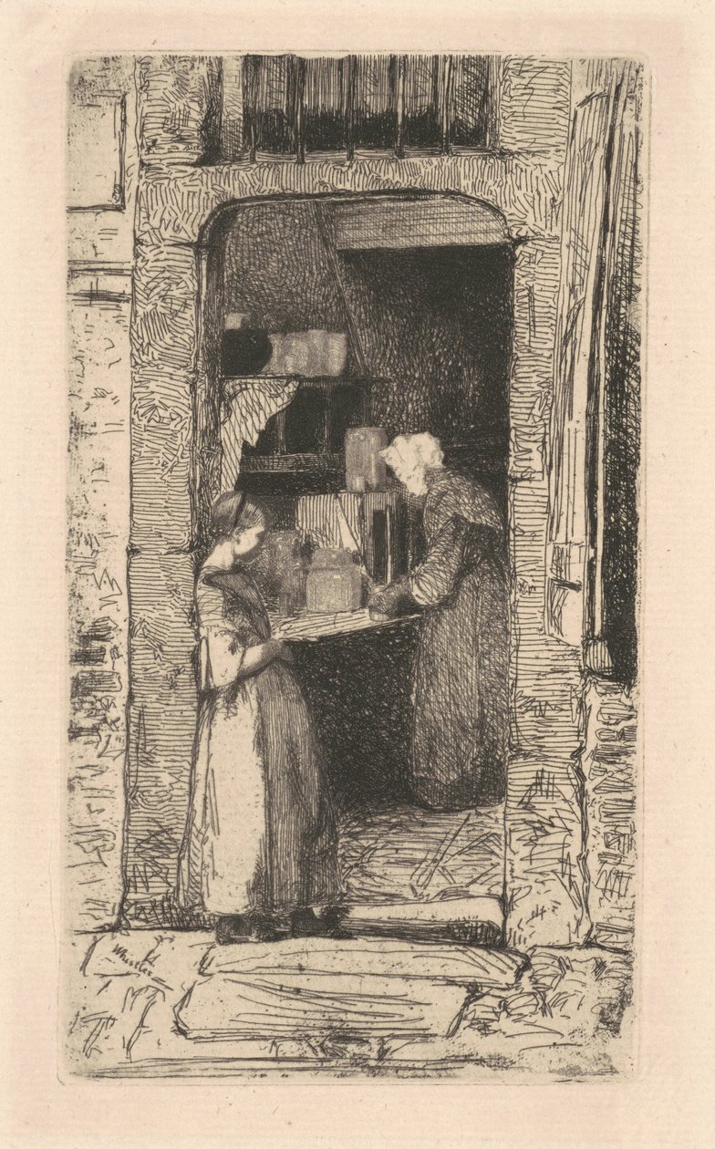 La Marchande de Moutarde - James Abbott McNeill Whistler