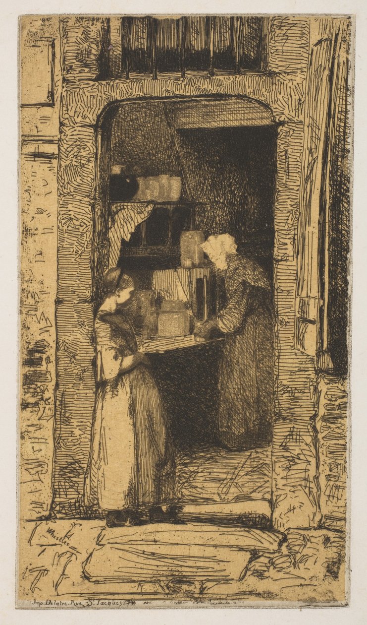 Die Senfverkäuferin - James McNeill Whistler