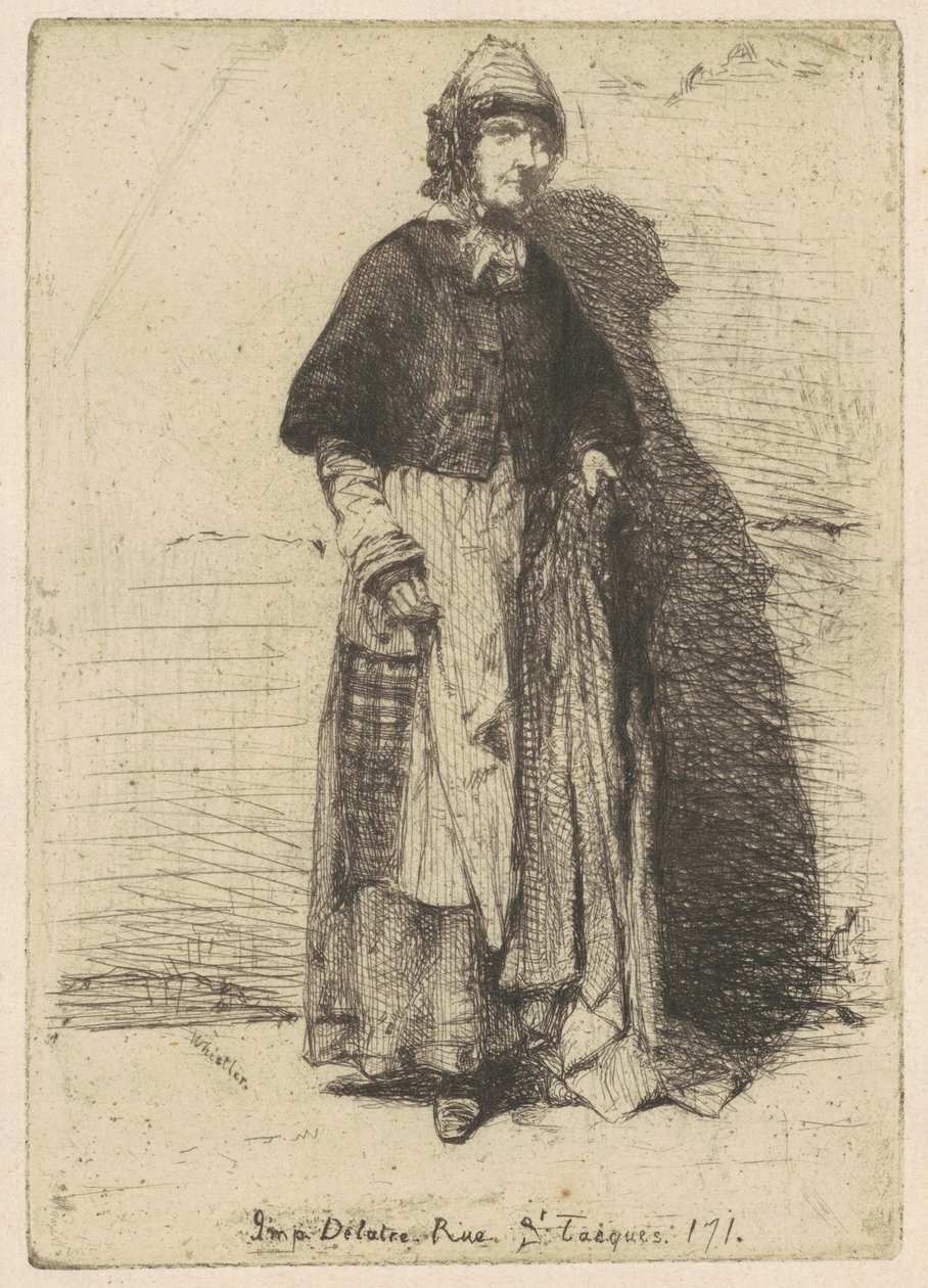 La Mère Gérard - James McNeill Whistler