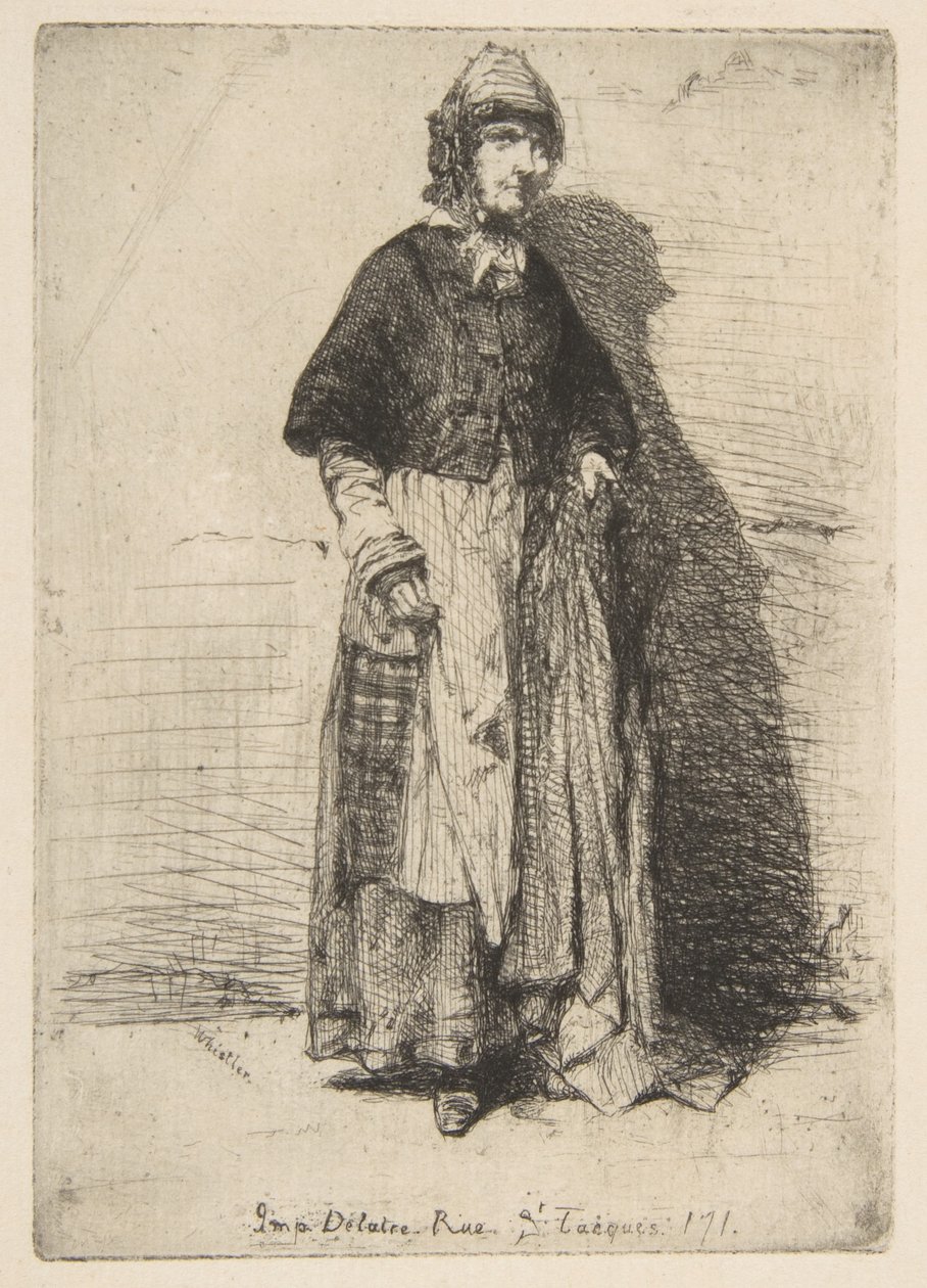 La Mère Gérard - James McNeill Whistler