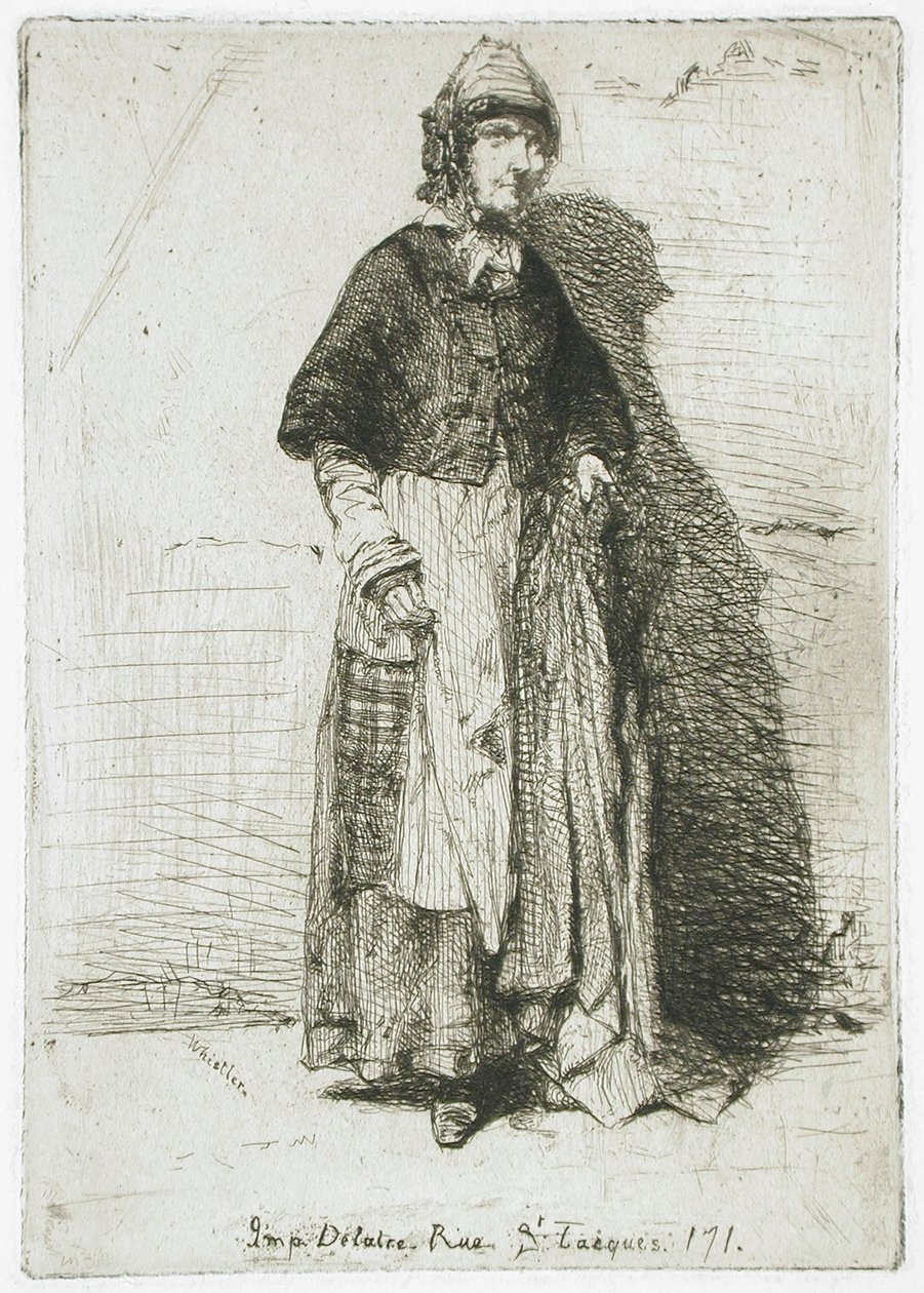 La Mère Gérard - James McNeill Whistler