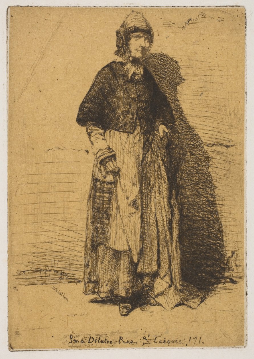 La Mère Gérard - James McNeill Whistler