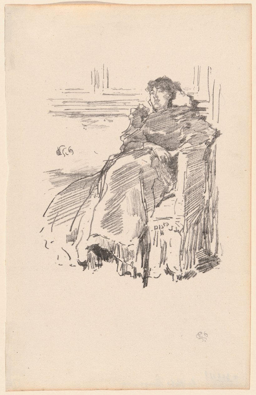 La Robe Rouge - James Abbott McNeill Whistler