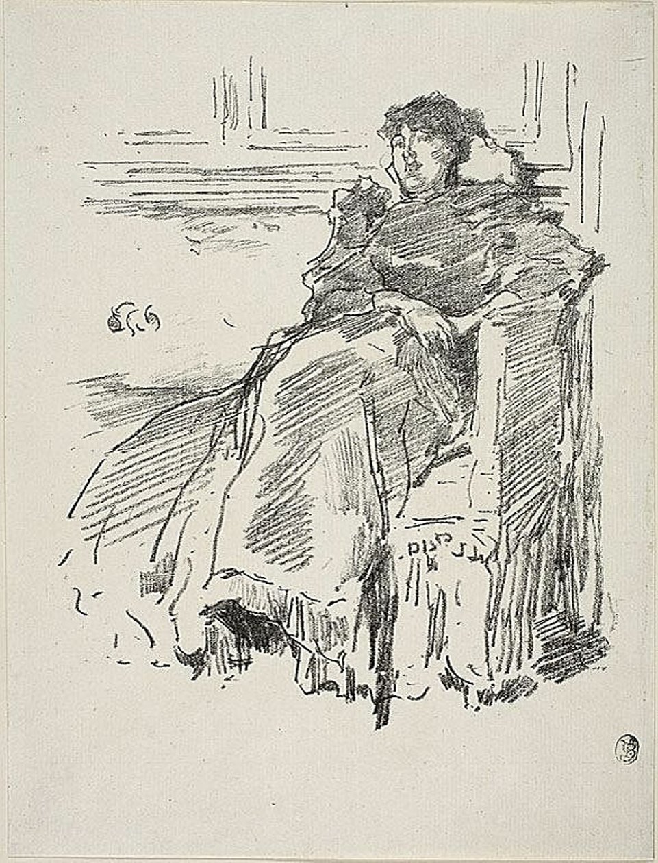 La Robe rouge - James Abbott McNeill Whistler
