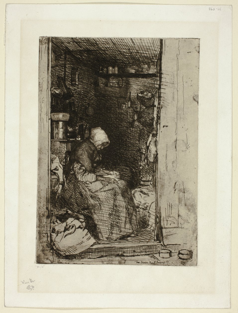 La Vieille aux loques - James Abbott McNeill Whistler