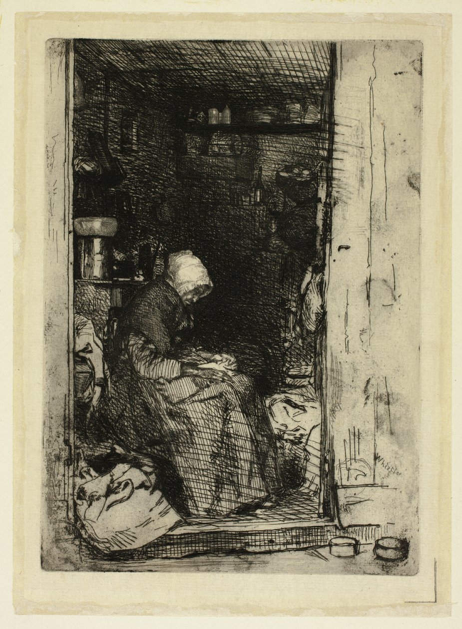 La Vieille aux loques - James Abbott McNeill Whistler