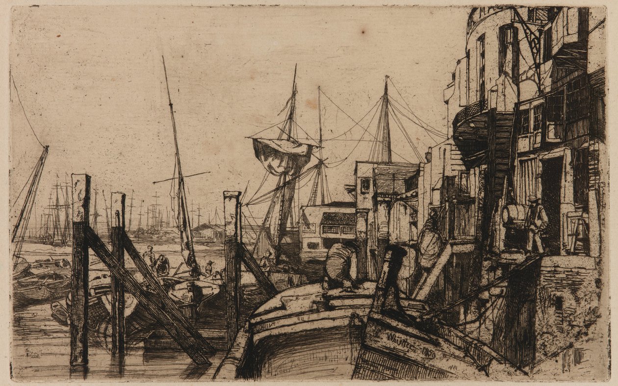 Limehouse - James Abbott McNeill Whistler
